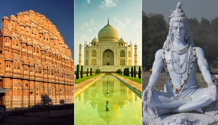 rishikesh Jaipur agra Top Weekend Getaways from Delhi