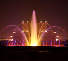 musical fountain ajmal khan park karol bagh